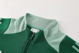 2025 Ad~ Green Jacket Tracksuit