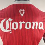 2024/25 Deportivo Toluca Home Red Player Version Soccer Jersey 托卢卡