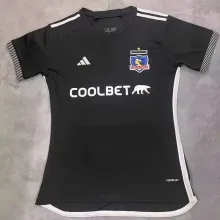 2024/25 Colo-Colo Away Black Women Soccer Jersey 女