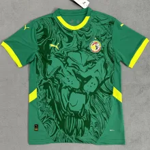 2025 Senegal Away Green Fans Soccer Jersey