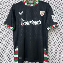 2024/25 Bibao AT 4Th Black Fans Soccer Jersey