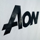 2010/11 M Utd Away Retro UCL Version Long Sleeve Soccer Jersey（胸前有绣欧冠决赛小字）