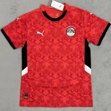 2025 Egypt Home Red Fans Soccer Jersey
