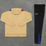 2025 BA Gold Hoody Zipper Jacket Tracksuit