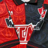 1994/95 Atlas Home Red Black Retro Soccer Jersey