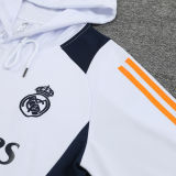 2025 RM White Hoody Zipper Jacket Tracksuit