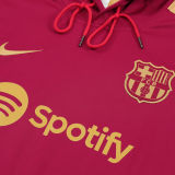 2025 BA Red Hoody Zipper Jacket Tracksuit