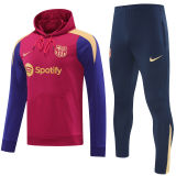 2025 BA Red Hoody Zipper Jacket Tracksuit