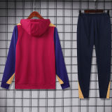 2025 BA Red Hoody Zipper Jacket Tracksuit