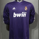 2010/11 RM Third Purple Retro Long Sleeve Player Version Jersey 球员版