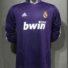 2010/11 RM Third Purple Retro Long Sleeve Player Version Jersey 球员版