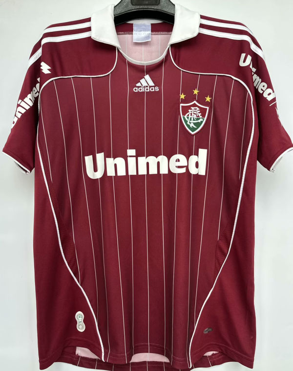 2007/08 Fluminense Home Retro Soccer Jersey