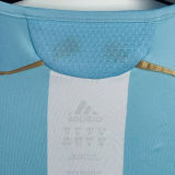 2006 Argentina Home Retro Long Sleeve Soccer Jersey