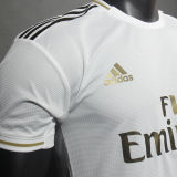 2019/20 RM Home White Retro Player Version Soccer Jersey 球员版