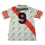 1996 River Plate Home Retro Long Sleeve Soccer Jersey