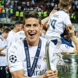 2015/16 RM White Home Retro Player Version Soccer Jersey 球员版