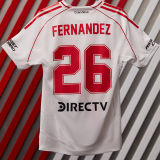 2024/25 River Plate White Player Version Long Sleeve Jersey