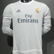 2015/16 RM Home Retro Long Sleeve Player Version Jersey 球员版