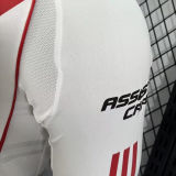 2024/25 River Plate White Player Version Long Sleeve Jersey