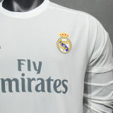 2015/16 RM Home Retro Long Sleeve Player Version Jersey 球员版