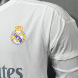 2015/16 RM Home Retro Long Sleeve Player Version Jersey 球员版