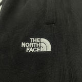 2025 TNF Black Pure Cotton Sports Trousers Zipper style
