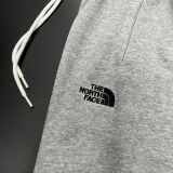2025 TNF Grey Pure Cotton Sports Trousers Zipper style