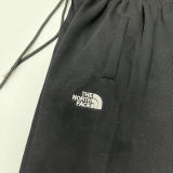 2025 TNF Black Pure Cotton Sports Trousers Zipper style