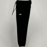 2025 TNF Black Pure Cotton Sports Trousers Zipper style