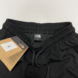 2025 TNF Black Pure Cotton Sports Trousers Zipper style