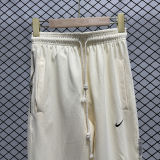 2025 Nk~ Off-White Pure Cotton Sports Trousers Zipper style