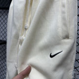 2025 Nk~ Off-White Pure Cotton Sports Trousers Zipper style