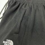 2025 TNF Black Pure Cotton Sports Trousers Zipper style