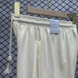 2025 Nk~ Off-White Pure Cotton Sports Trousers Zipper style