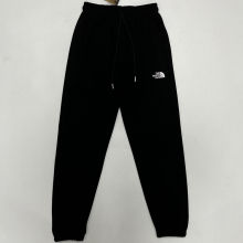 2025 TNF Black Pure Cotton Sports Trousers Zipper style