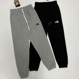 2025 TNF Black Pure Cotton Sports Trousers Zipper style