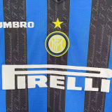 1997/98 In Milan Home Retro Long Sleeve Soccer Jersey