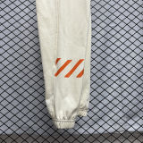 2025 Nk~ Off-White Pure Cotton Sports Trousers Zipper style