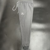 2025 Bird Home Grey Cotton sports ankle pants style