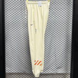 2025 Nk~ Off-White Pure Cotton Sports Trousers Zipper style