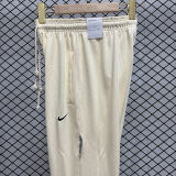 2025 Nk~ Off-White Pure Cotton Sports Trousers Zipper style