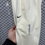 2025 Nk~ Off-White Pure Cotton Sports Trousers Zipper style
