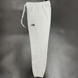 2025 TNF Grey Pure Cotton Sports Trousers Zipper style
