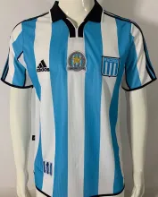 2000/01 Racing Home Retro Soccer Jersey