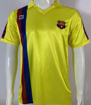 1982/84 BA Away Yellow Retro Soccer Jersey