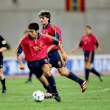 2000 Spain Away White Retro Soccer Jersey
