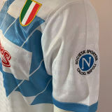 1990/91 Napoli Away Retro Soccer Jersey