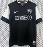 2012/13 Malaga Away Black Retro Soccer Jersey