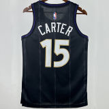2025 Timberwolves CARTER #15 Black NBA Jerseys 热压