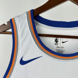 2025 NY Knicks BRIDGES #25 White City Edition NBA Jerseys